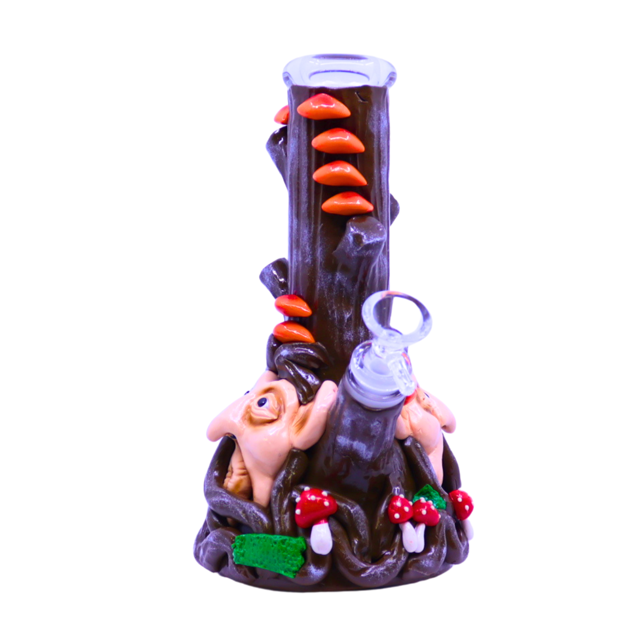 PREMIUM GLASS FOREST MONSTER DESIGN HANDCRAFTED WATERPIPE (WP-627)